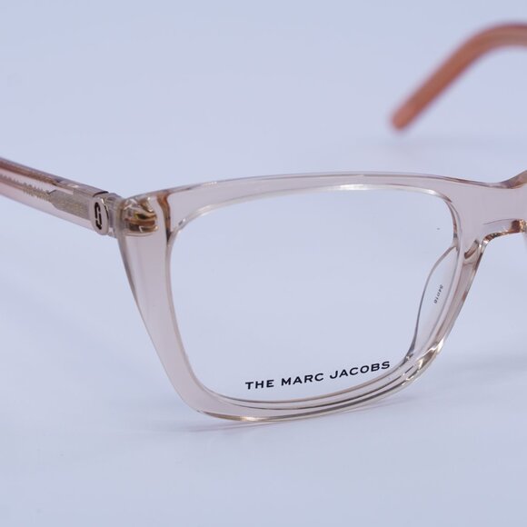 Marc Jacobs MARC 598 0R83 00 Eyeglasses Transparent Orange Cat Eye 54mm Frame - Picture 2 of 11